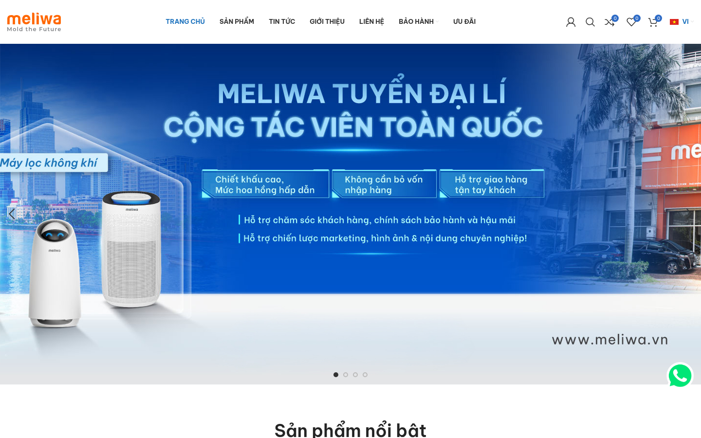 Giao diện Meliwa