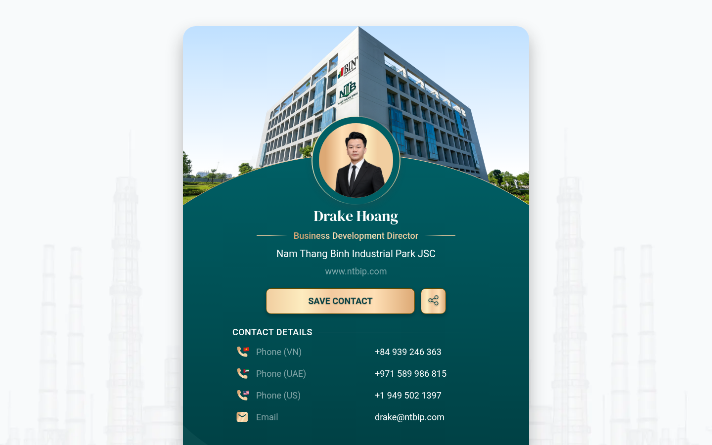 Giao diện NTBIP Digital Card