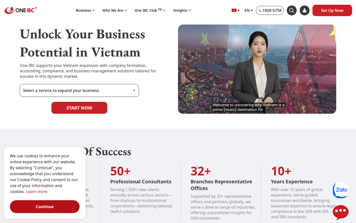 Giao diện One IBC